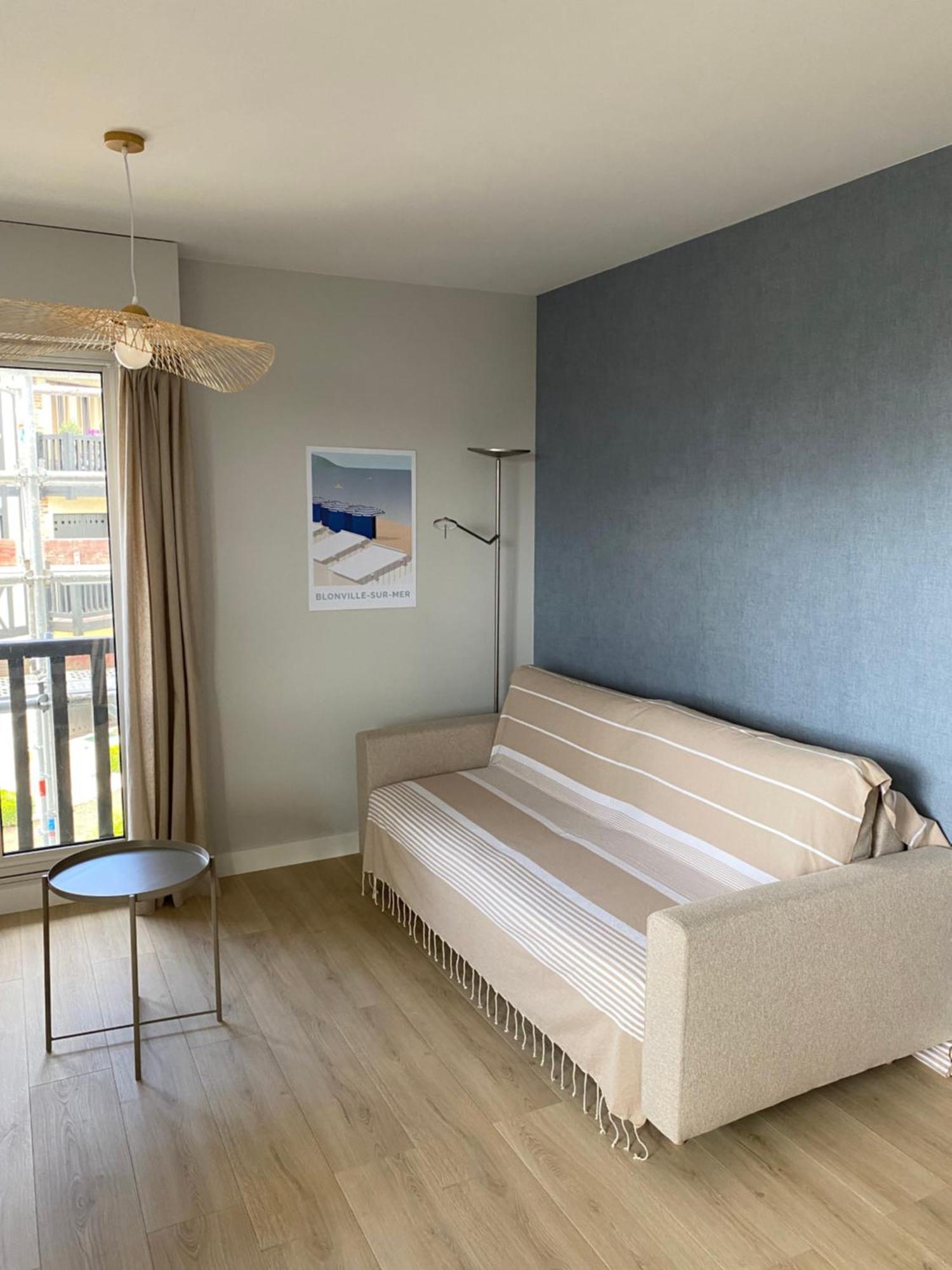 Appartement 65M2 Avec Balcon Vues Partielles Mer A 150M De La Plage Et Centre, Wifi Et Parking Prive Blonville-sur-Mer Εξωτερικό φωτογραφία