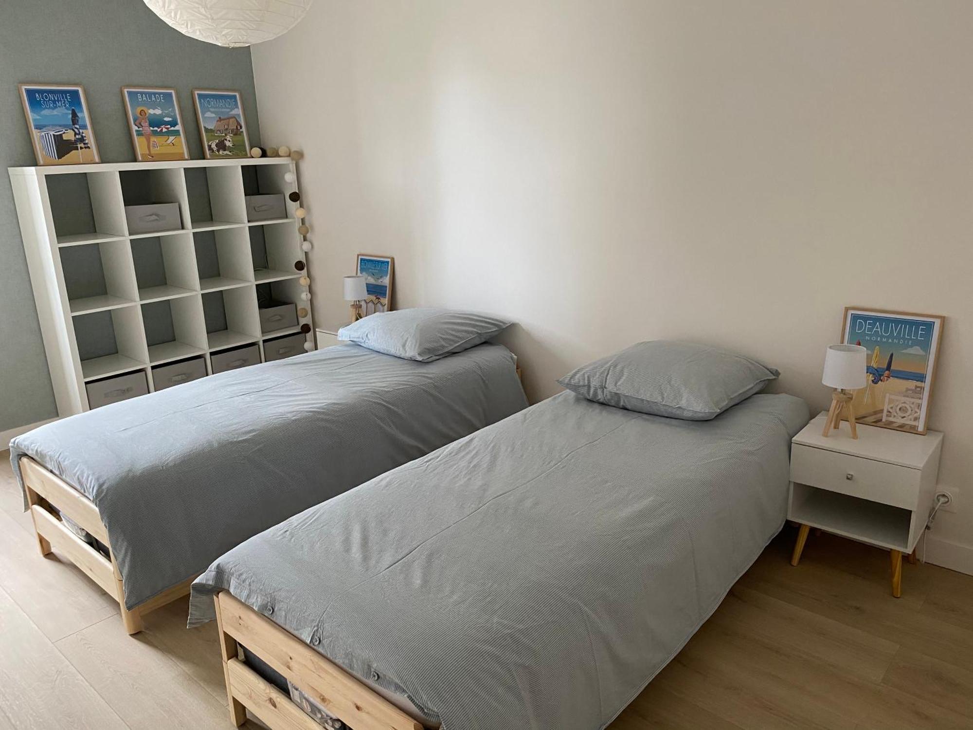 Appartement 65M2 Avec Balcon Vues Partielles Mer A 150M De La Plage Et Centre, Wifi Et Parking Prive Blonville-sur-Mer Εξωτερικό φωτογραφία